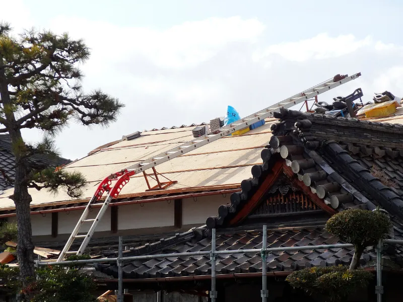 野地板増し張り